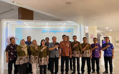 Penerimaan Kunjungan Kerja dari DPMPTSP Kabupaten Jombang